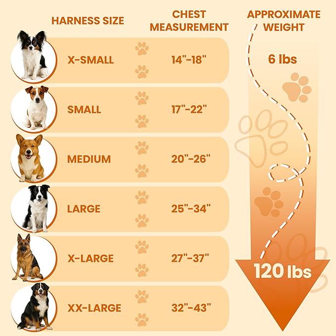 Bark Appeal Pink No-Pull Dog Harness for Extra Large Sized Pets – Adjustable, Reflective Vest with 3 Leash Clips for Added Control, Easy Walks & Training – XXL