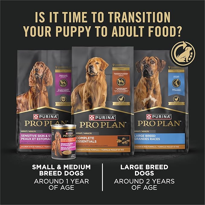Purina Pro Plan Grain Free Wet Puppy Food, Classic Turkey Entrée - (Pack of 12) 13 oz. Cans
