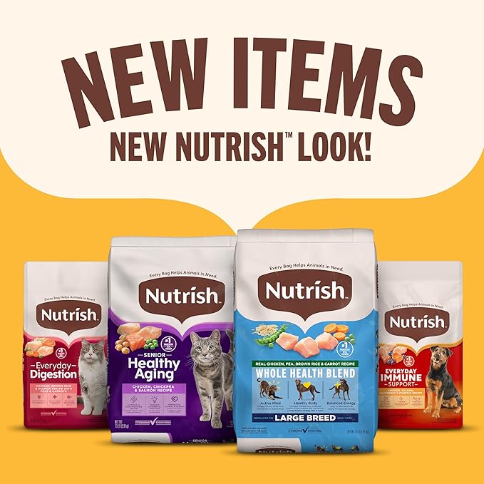 Nutrish Limited Ingredient Lamb Meal & Brown Rice Recipe Dry Dog Food, 28 lb. Bag, Packaging May Vary (Rachael Ray)