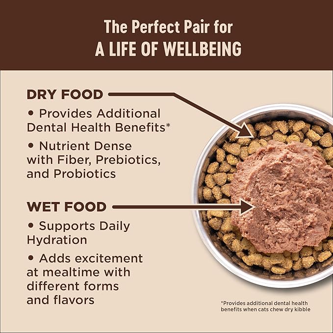 Wellness CORE Adult Dry Cat Food for Indoor & Outdoor Cats, Grain-Free, Natural, Turkey, Turkey Meal and Duck (5 Pound Bag)
