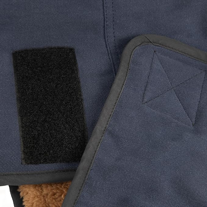 Sedona Dawn Dog Winter Jacket with Sherpa Fleece Lined Canvas for Medium and Large Breeds - Cold Weather Coat | 60 (L)