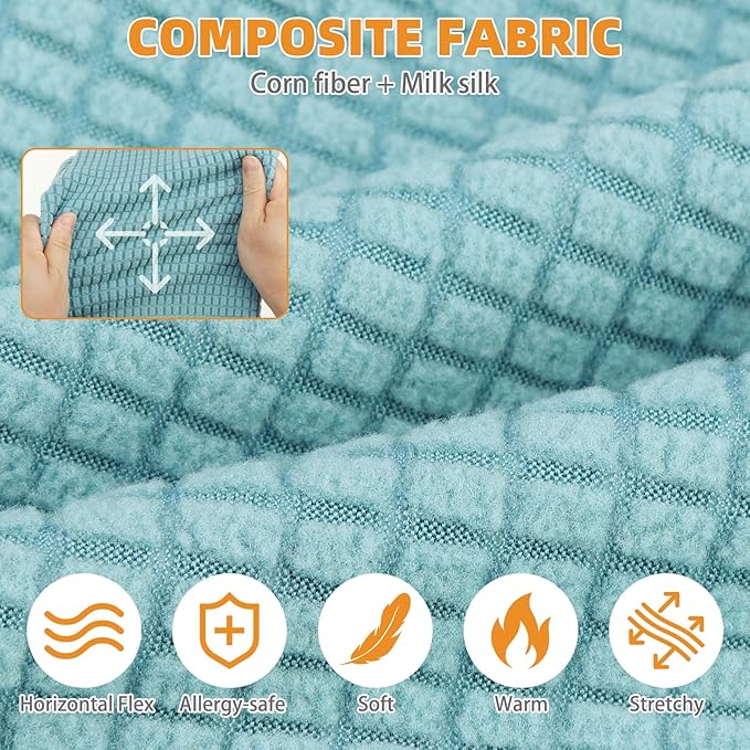 KOOLTAIL Cat Sweater for Sphynx - Soft Fleece Sweaters for Cats Only, Elastic Pet Clothes with Sleeves, Thick Winter Warm Cold Weather Apparel for Hairless Cat, Puppy Pajamas for Small Dogs, Blue L