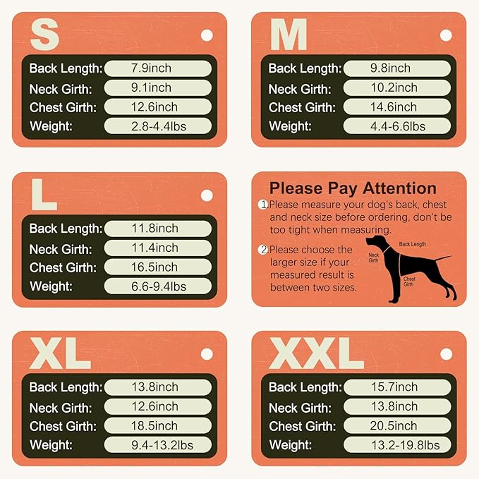 Soft Fleece Dog Vest, Winter Warm Dog Sweaters with Leash Ring, Sleeveless & Lightweight & Stretch Winter Coats for Outdoor Activities,Machine Washable,Orange,Size M