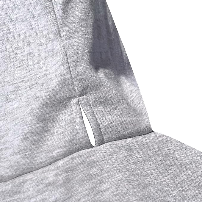 Extra Large Dog Clothes Hoodies Zip Up Sweaters for Big Dogs Labrador Golden Retriever Grey 5XL