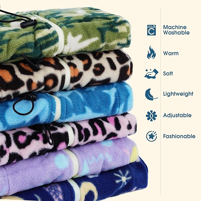 ROZKITCH Dog Fleece Jacket Soft Fleece Pullover Pajamas, Pet Windproof Warm Cold Weather Jacket Vest with Reflective Zipper, Jumpsuit Apparel Outfit Clothes for Extra Large Dog Dinosaur 4XL