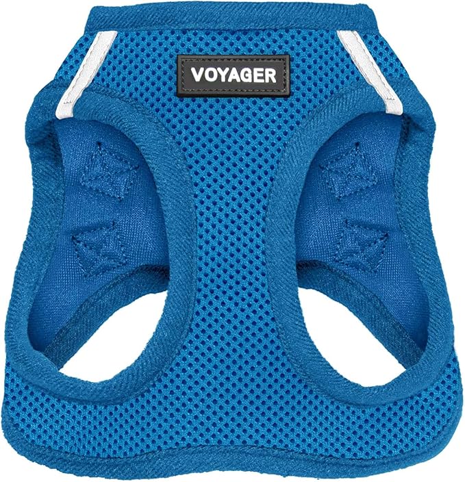 Voyager Step-In Air Dog Harness by Best Pet Supplies - All Weather Mesh Step in Vest Harness for Small and Medium Dogs, Royal Blue, size XS - Chest: 13 - 14.5"