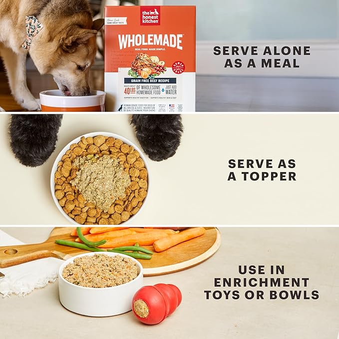 The Honest Kitchen Wholemade™ Whole Grain Turkey Dog Food, 7 lb Box