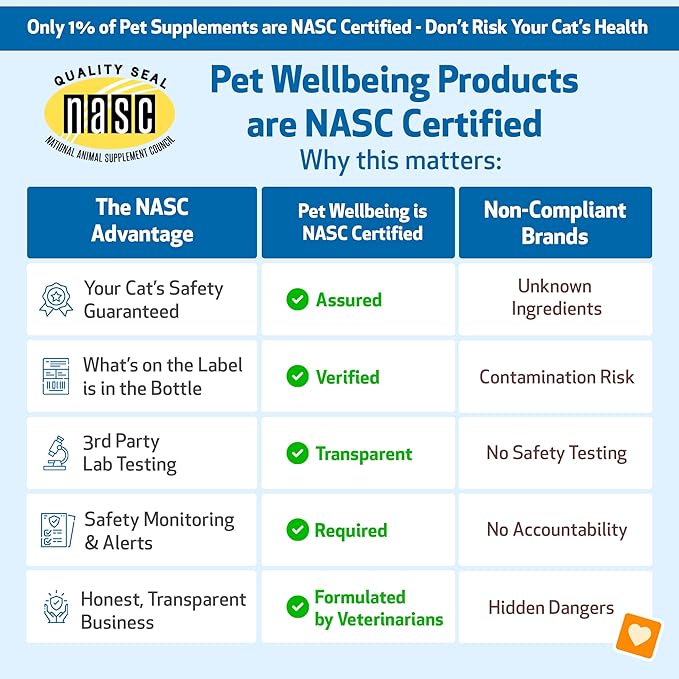Pet Wellbeing Young at Heart for Cats - Vet-Formulated - Heart Health, Circulatory & Cardiovascular System, Hawthorn, Motherwort, Schisandra - Holistic Supplement 4 oz (118 ml)