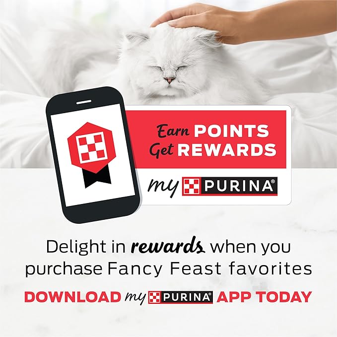 Purina Fancy Feast Senior Wet Cat Food 7 Years Plus Beef Feast Pate - (Pack of 24) 3 oz. Cans
