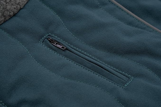 King Buck Quilted Dog Jacket, Deep Teal, M/L, KB-QJKT-DT-M/L-1