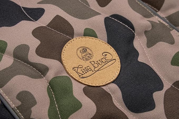 King Buck After-Hunt Quilted Sherpa Jacket, Camo, M/L