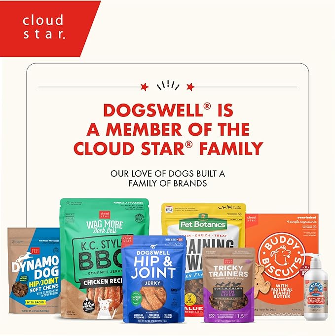 Dogswell Grain-Free Hip and Joint Chicken Grillers for Dogs, 12 oz. Model: 842185