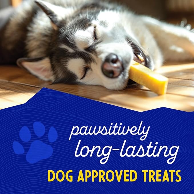 Himalayan Dog Chew Original Yak Cheese Chew, 1 Medium Stick, 2.3 oz, Gluten Free, Healthy Treats, Grain & Lactose Free 100% Natural, Long Lasting, for Dogs Under 35 lbs