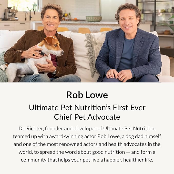 ULTIMATE PET NUTRITION Nutra Complete Freeze Dried Raw Dog Food, Veterinarian Formulated with Antioxidants, Prebiotics & Amino Acids (3 Pound, Beef)