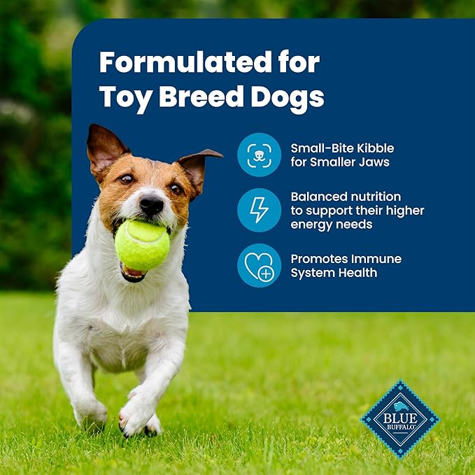 Blue Buffalo Life Protection Formula Natural Adult Small Bite Dry Dog Food, Chicken and Brown Rice 30-lb