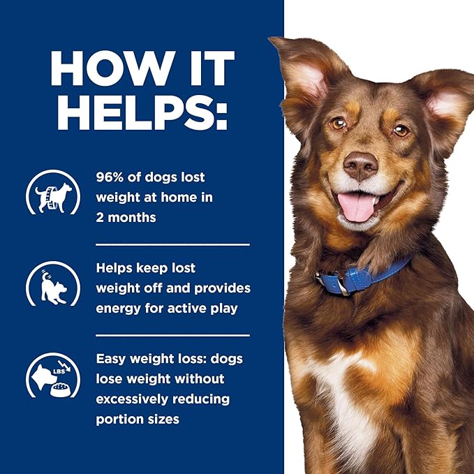 Hill's Prescription Diet Metabolic Weight Management Vegetable & Beef Stew Wet Dog Food, Veterinary Diet, 12.5 oz. Cans, 12-Pack