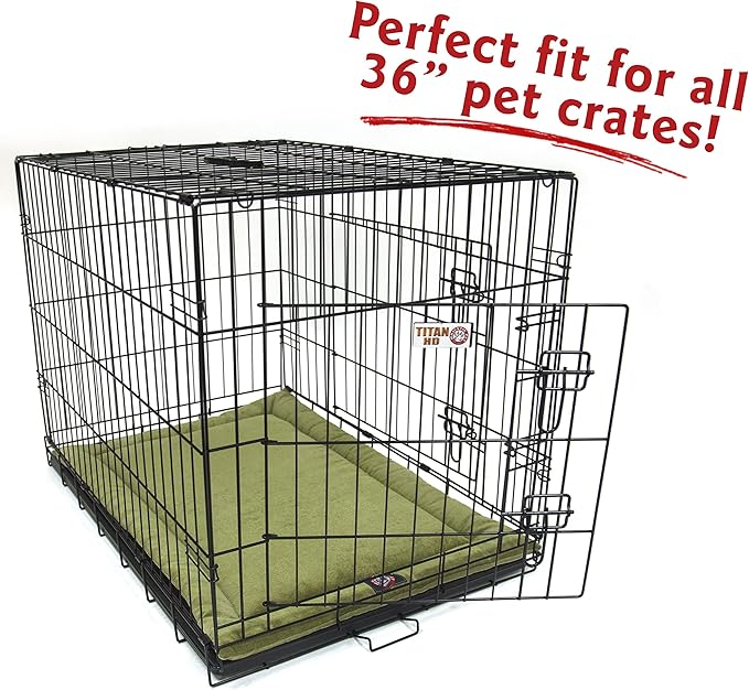 36" Villa Fern Crate Dog Bed Mat By Majestic Pet Products