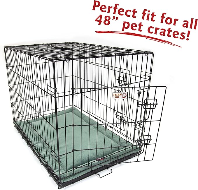 48" Villa Azure Blue Crate Dog Bed Mat By Majestic Pet Products
