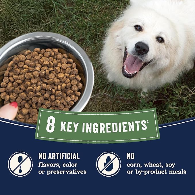 CANIDAE Pure Farm to Bowl Pasture-Raised Lamb & Brown Rice Dog Food, Adult Dog Food, 4lb