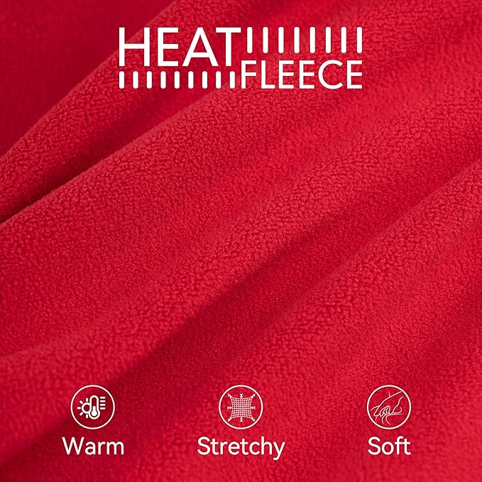 cyeollo Small Dog Sweater, Soft Fleece Sweaters Turtleneck Doggy Sweatshirt Warm Fall Winter Vest Stretchy Pet Clothes for Puppy Soft Doggie Coat Girl & Boy, Red S