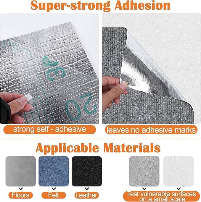 Cat Scratch Furniture Protector-100 x 15.8" Trimmable Self-Adhesive Cats Claws Scratch Pads, Cat Climbing Couch Protector for Protecting Furniture Couch Chair Sofa Cats Pet Gift (Light Gray)