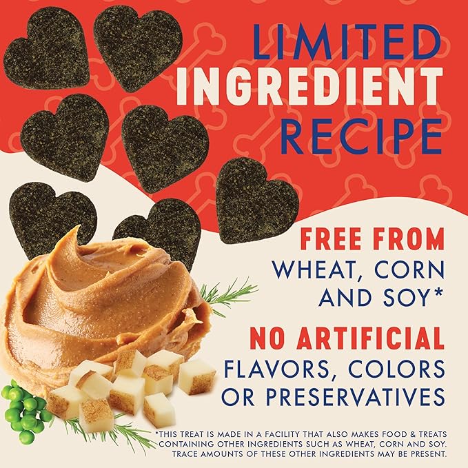 Finley's Hearty Selects Dog Treats, Hearty Selects Peanut Butter, Pumpkin, and Papaya, Soft-Baked, Functional Ingredients, Made in USA, 12 Ounce (Pack of 1)