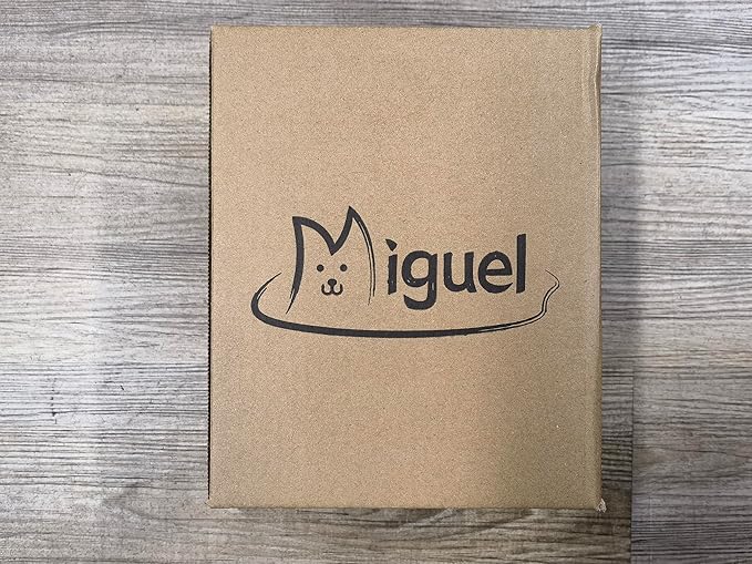 Miguel Washable Cat Beds for Indoor Cats with Removable Cushion/Pillow, Easy to Wash Small Dog Bed with Side, Large Rectangle Kitten Bed Cuddle Puppy Bed with Anti-Slip Bottom, Gray 20 Inch