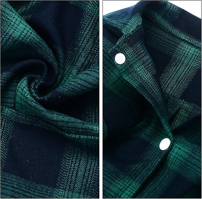 Koneseve Dog Shirt, Pet Plaid Clothes Shirt T-Shirt, Sweater Bottoming Shirt for Small Dog Cat Puppy Grid Adorable Wearing Stylish Cozy Halloween,Christmas Costumes (Green;XL/Extra Large)